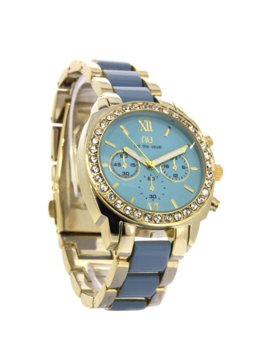 Blue coloured sporty watch - Nevins